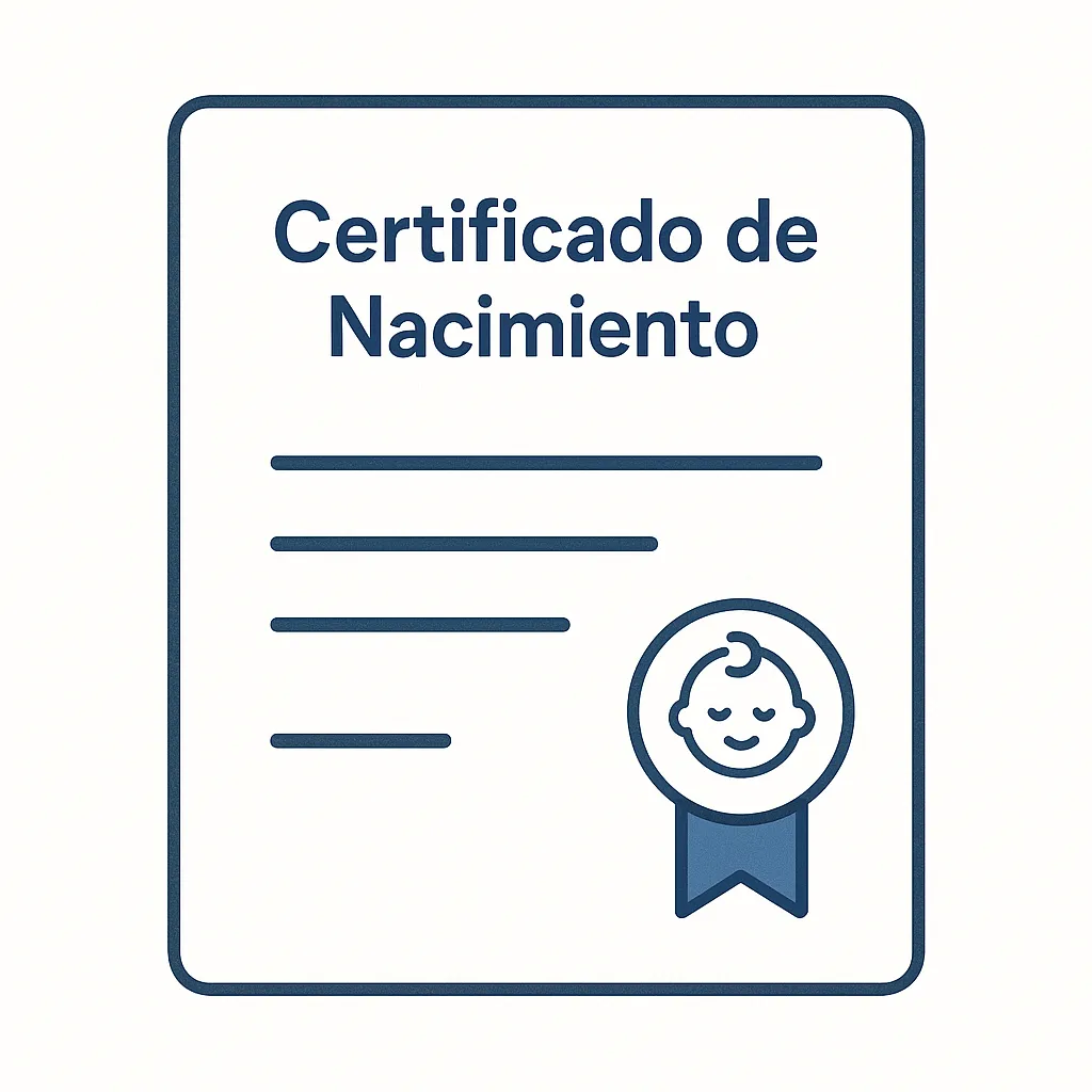 Certificado de nacimiento